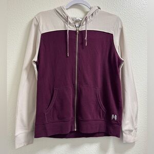 Victorias Secret Hoodie Full Zip Angel Wings Pockets Purple Women's Medium